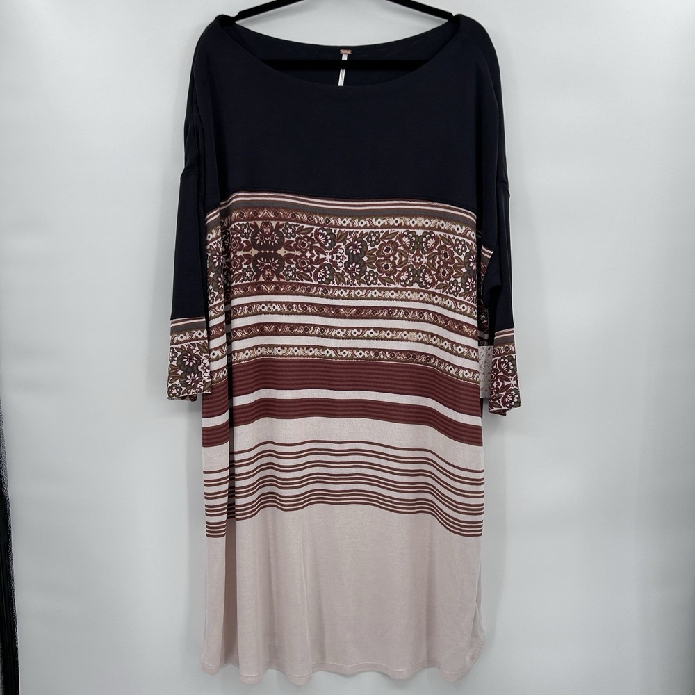 Free People Womens Boho Casual Stepping Out Tunic Dress Size M‎ Festival Tribal